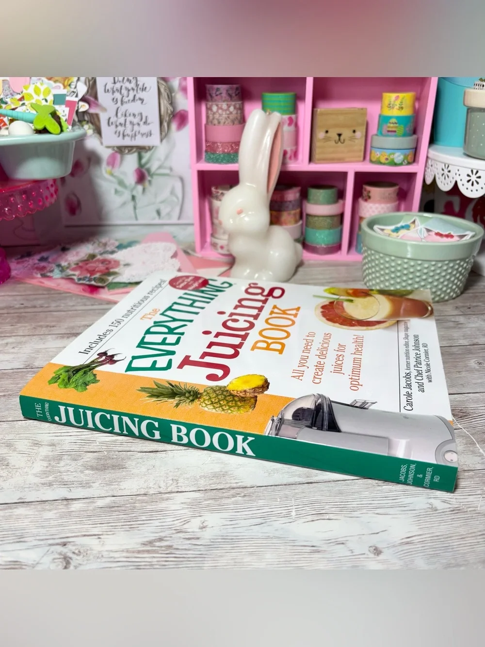 The Everything Juicing Book Carole Jacobs Paperback 150 Recipes Complete Guide